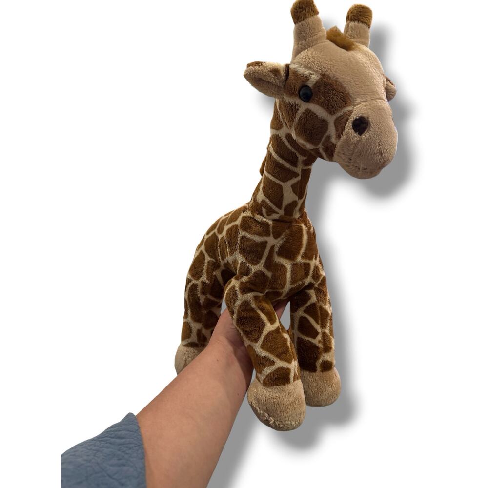 Build A Bear Giraffe Plush Stuffed Animal Brown Tan Safari Toy approx 12”